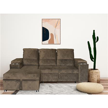 โซฟาเข้ามุมซ้าย FURDINI RAYMOND H-L สีน้ำตาล_10