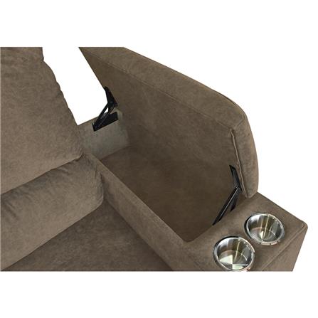 โซฟาเข้ามุมซ้าย FURDINI RAYMOND H-L สีน้ำตาล_5