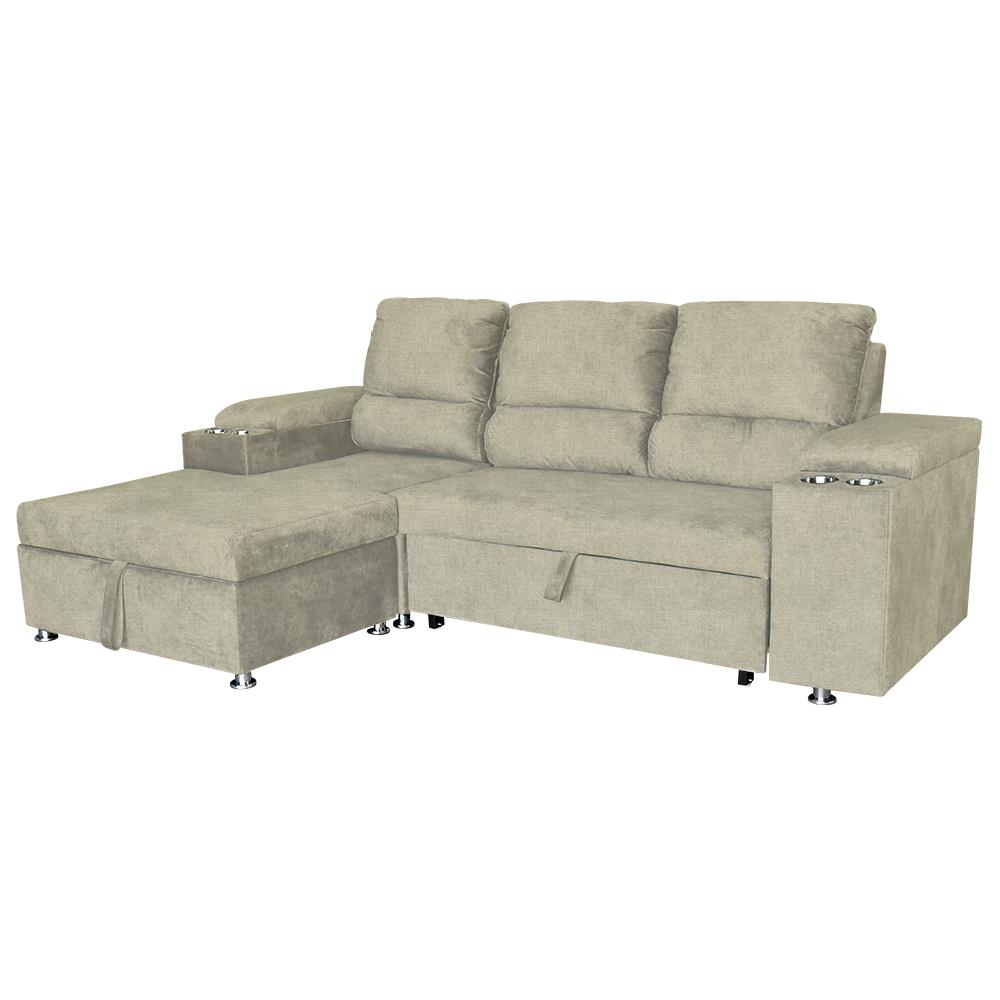 โซฟาเข้ามุมซ้าย FURDINI RAYMOND H-L สีครีม