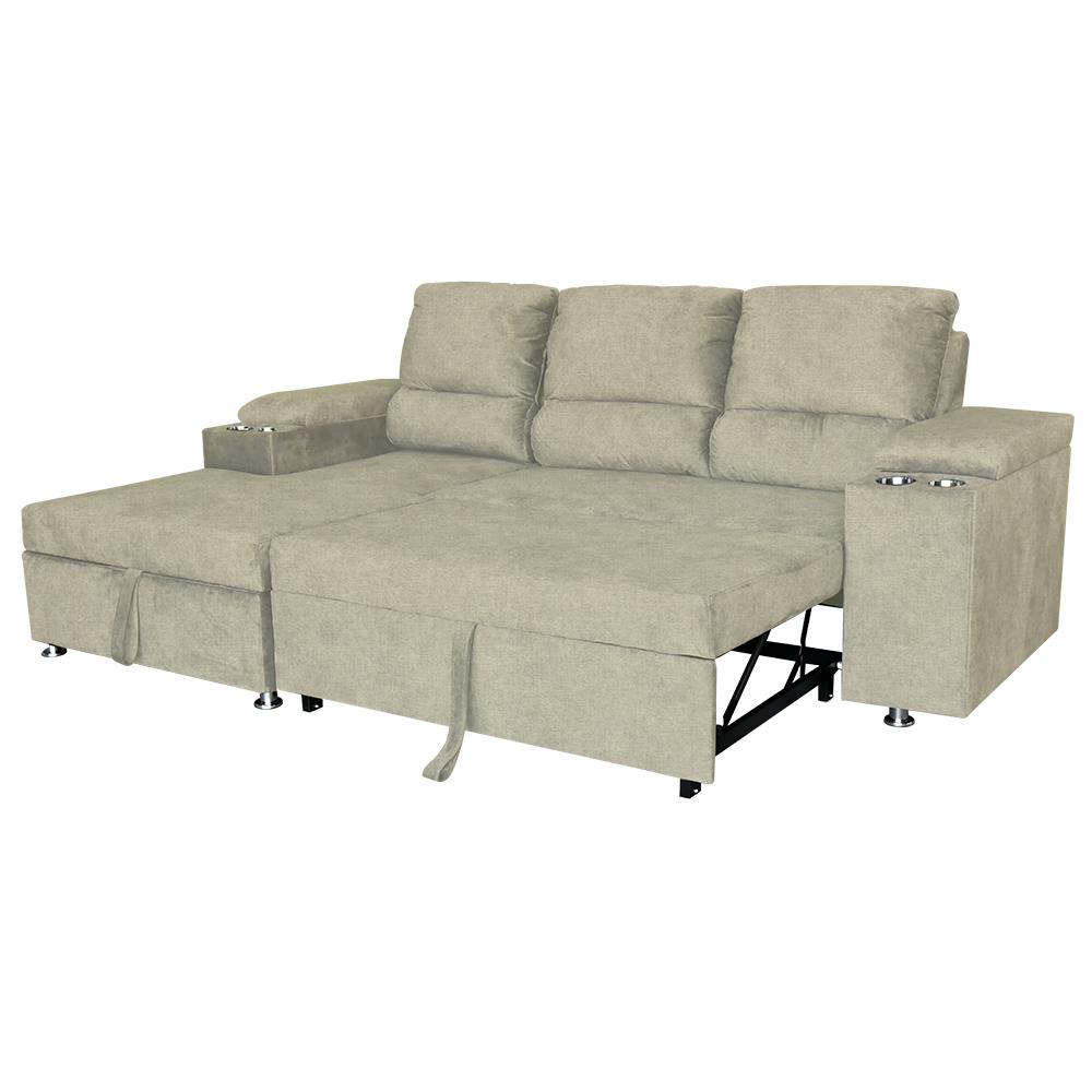 โซฟาเข้ามุมซ้าย FURDINI RAYMOND H-L สีครีม