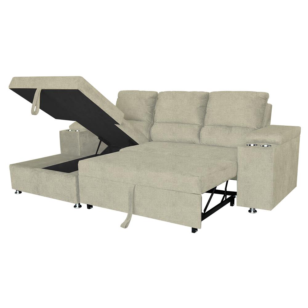 โซฟาเข้ามุมซ้าย FURDINI RAYMOND H-L สีครีม