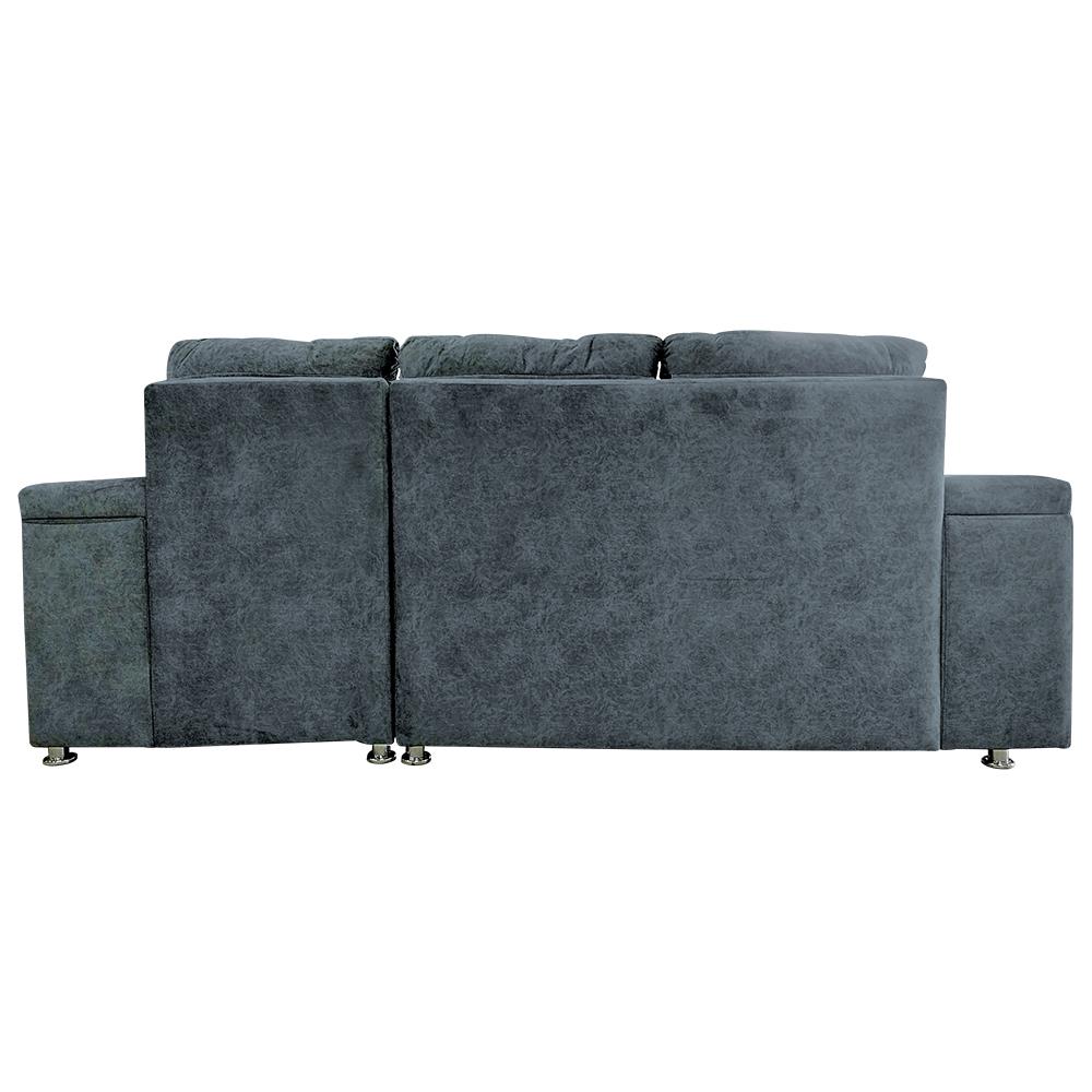 โซฟาเข้ามุมขวา FURDINI RAYMOND H-R สีเทาเข้ม