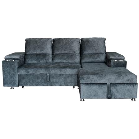 โซฟาเข้ามุมขวา FURDINI RAYMOND H-R สีเทาเข้ม_0