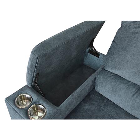 โซฟาเข้ามุมขวา FURDINI RAYMOND H-R สีเทาเข้ม_5