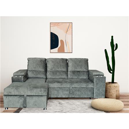 โซฟาเข้ามุมซ้าย FURDINI RAYMOND H-L สีเทาอ่อน_9