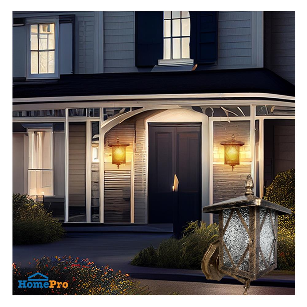 ไฟกิ่งภายนอก L&E 36-01740 สีทองรมดำ