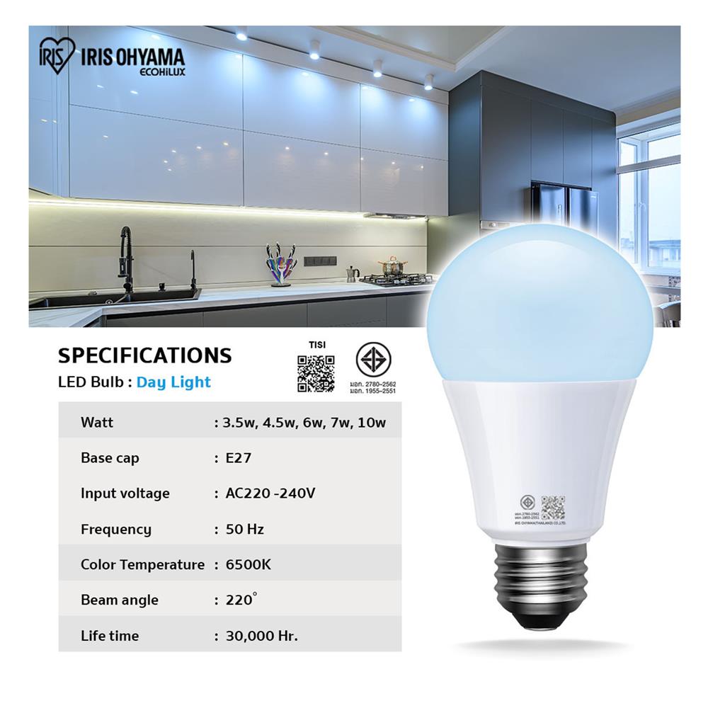 หลอด LED IRIS OHYAMA THLDA4D-H-3 3.5 วัตต์ DAYLIGHT E27