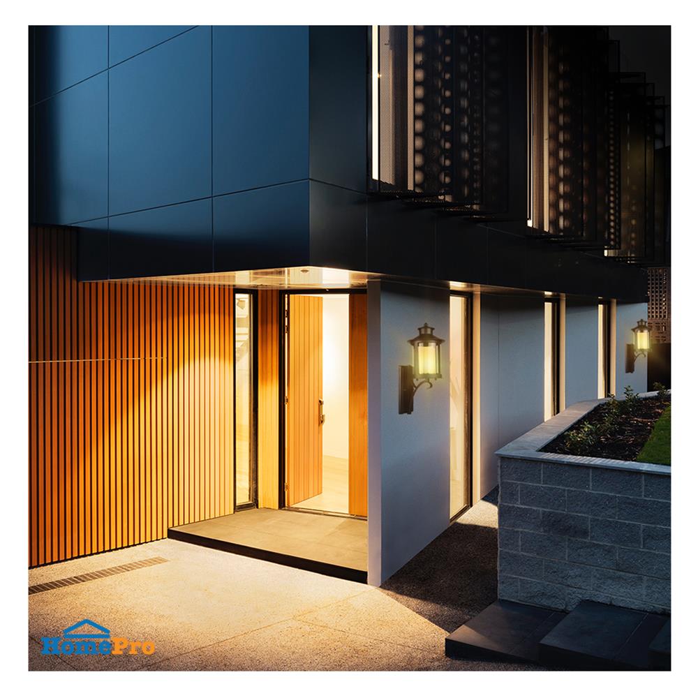 ไฟกิ่งภายนอก L&E 36-01733 สีดำ