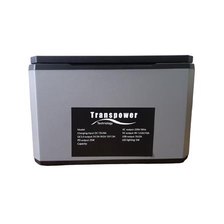 POWER BOX PORTABLE TRANSPOWER 1000 วัตต์ สีเทา/ดำ_5