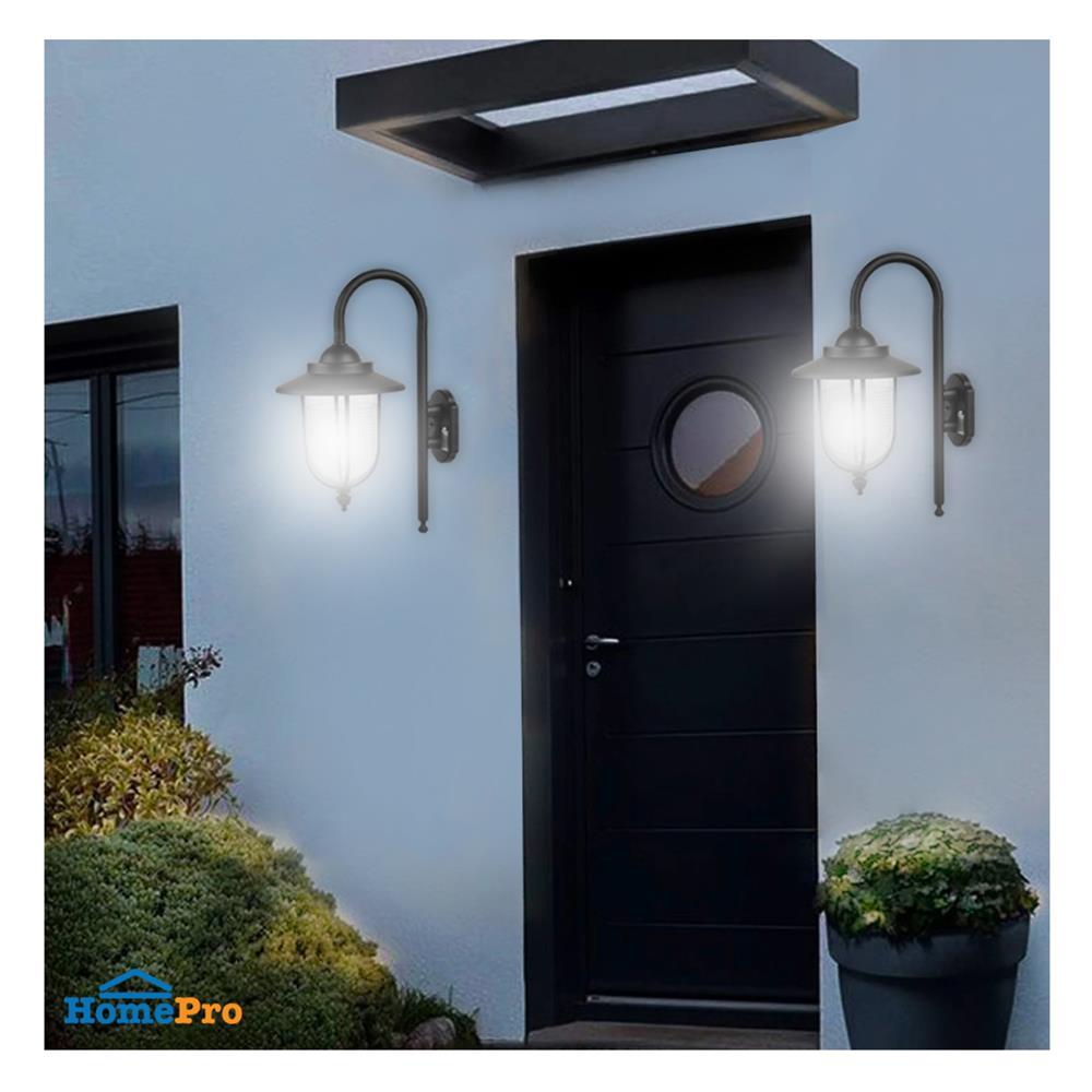 ไฟกิ่งภายนอก L&E 36-00360 สีดำ