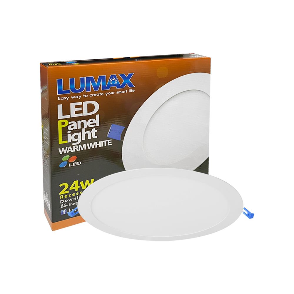 ดาวน์ไลท์ LED LUMAX 20-A0610 11.3 นิ้ว 24 วัตต์ WARM WHITE สีขาว