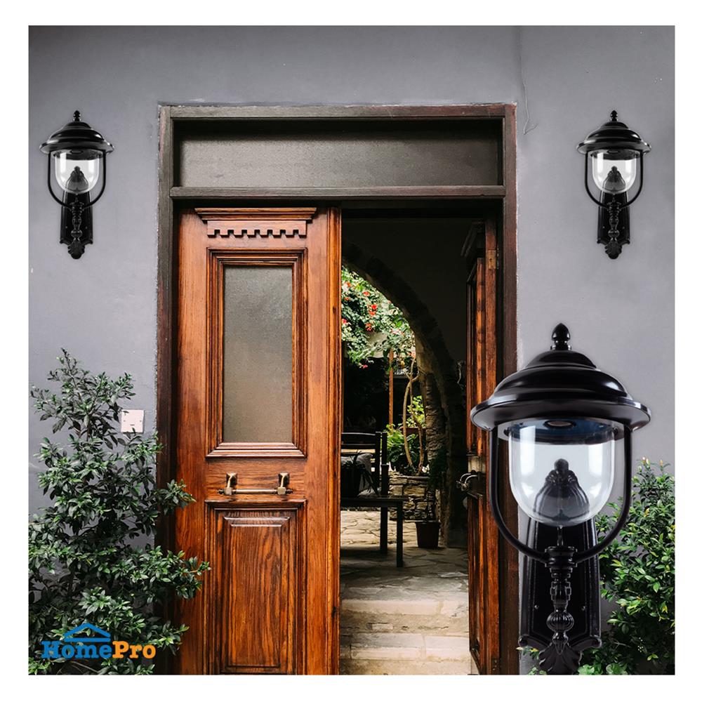 ไฟกิ่งภายนอก L&E 36-01680 สีดำ