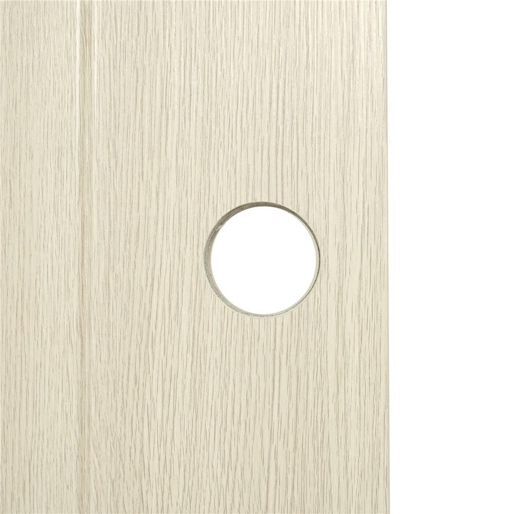 ประตูภายใน UPVC AZLE PZV3 80X200 ซม. สี WHITE GREY เจาะลูกบิด