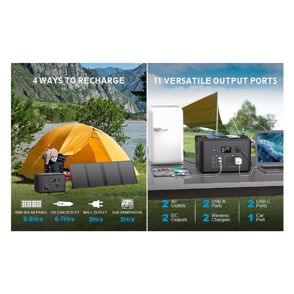 POWER BOX PORTABLE TRANSPOWER 600 วัตต์ สีดำ