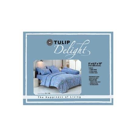 ชุดผ้าปูที่นอน 5 ฟุต 5 ชิ้น TULIP DELIGHT 60013-DL108_3