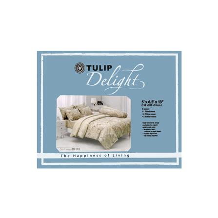ชุดผ้าปูที่นอน 5 ฟุต 5 ชิ้น TULIP DELIGHT 60013-DL105_3