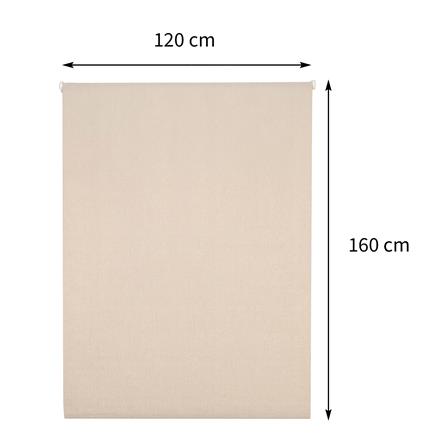 ผ้าม่านม้วน HOME LIVING STYLE PELLO 120X160 ซม. สีครีม_7