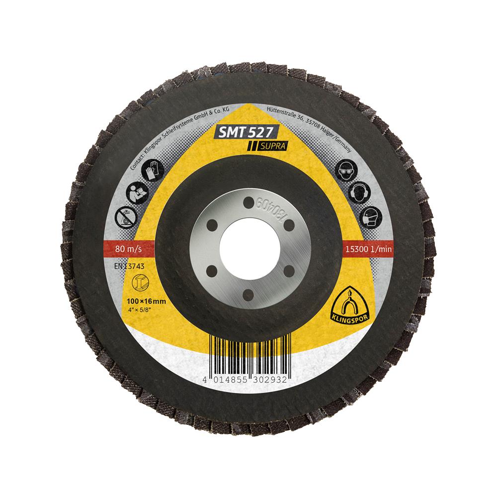 ผ้าทรายซ้อนหลังแข็ง เบอร์ 80 KLINGSPOR 4 นิ้ว