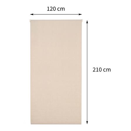 ผ้าม่านม้วน HOME LIVING STYLE PELLO 120X210 ซม. สีครีม_6