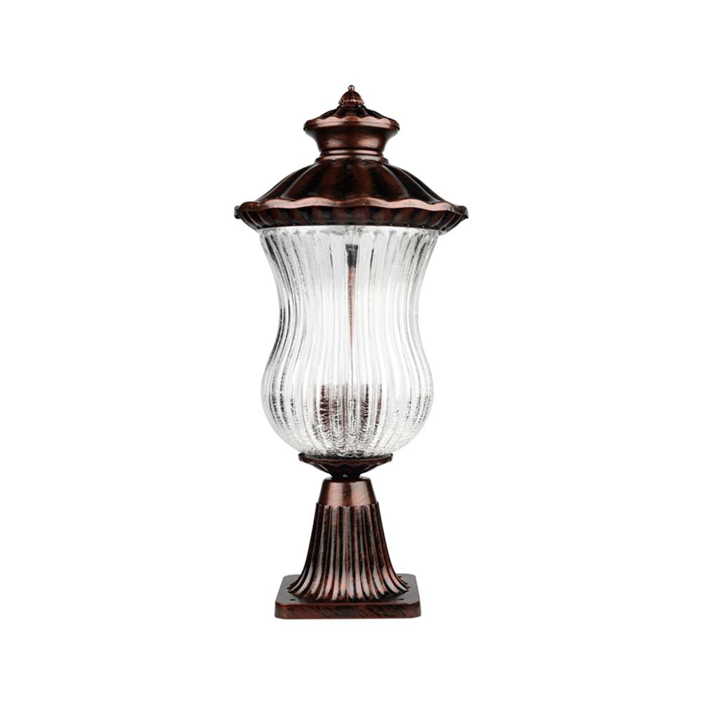 ไฟหัวเสา L&E 36-01723 สีทองแดง