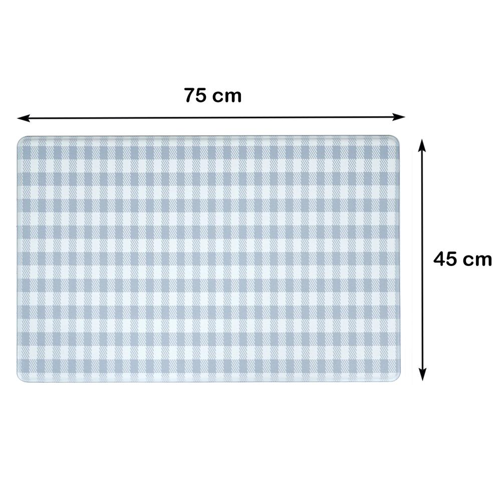 แผ่นอเนกประสงค์ HOME LIVING STYLE SCOT 45X75 ซม. สีฟ้า