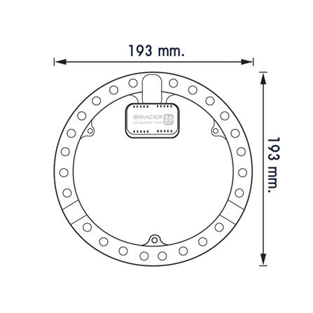 หลอด LED RACER MAGNET TWIN 26 วัตต์ DAYLIGHT แพ็ก 2 ชิ้น_6