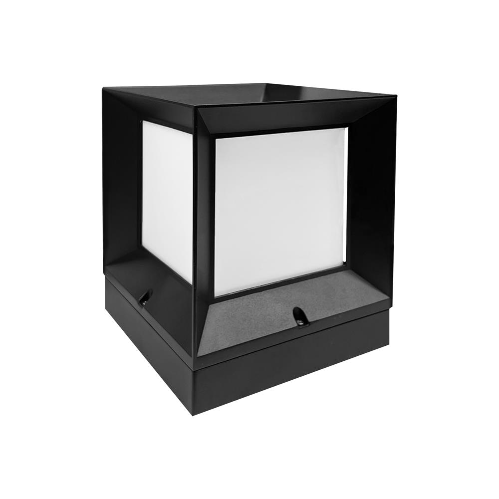 ไฟหัวเสา L&E 36-01706 สีดำ