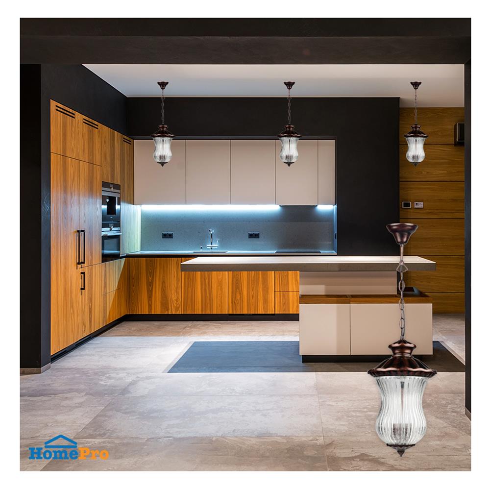 ไฟช่อภายนอก L&E 36-01722 สีทองแดง