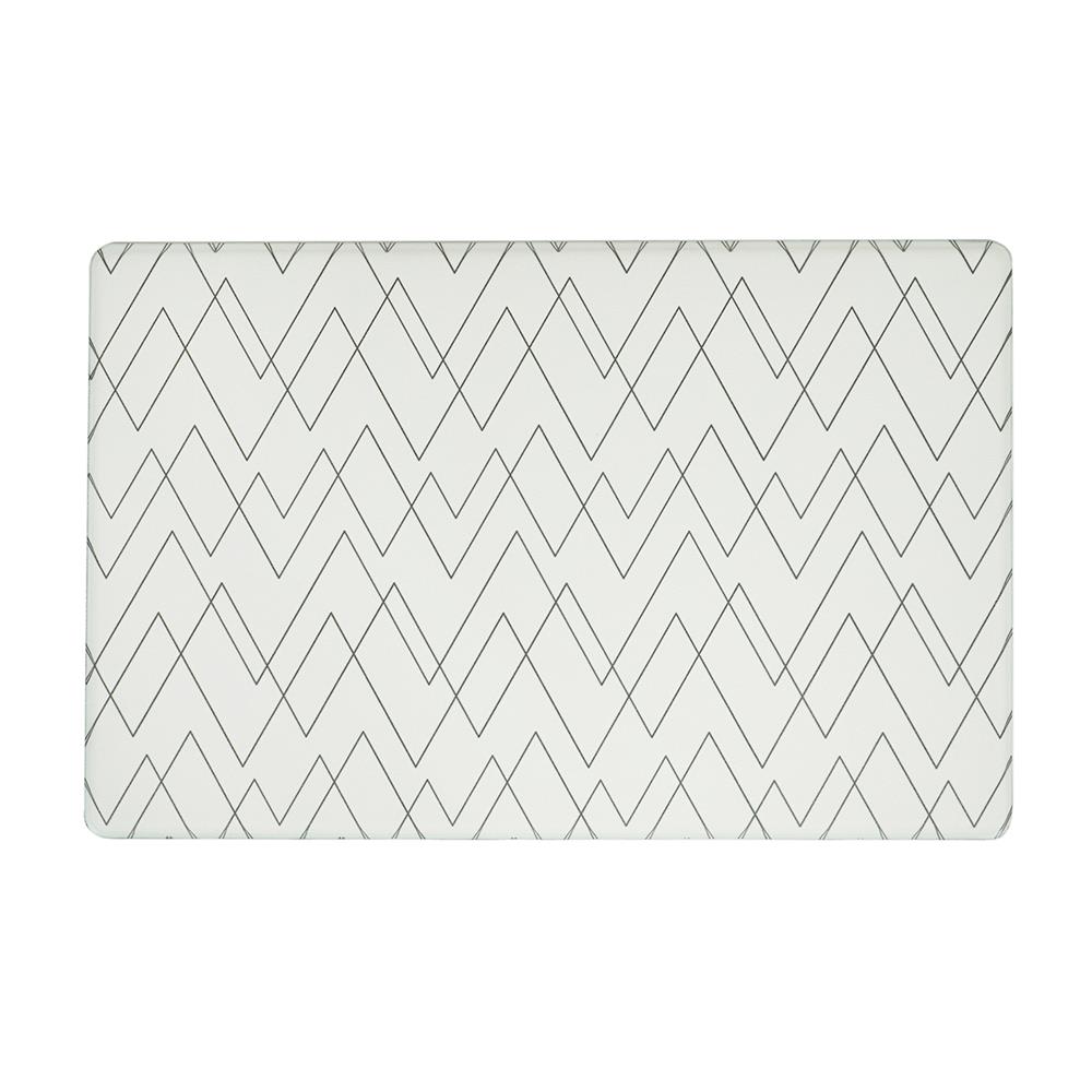 แผ่นอเนกประสงค์ HOME LIVING STYLE ZAG 45X75 ซม. สีขาว