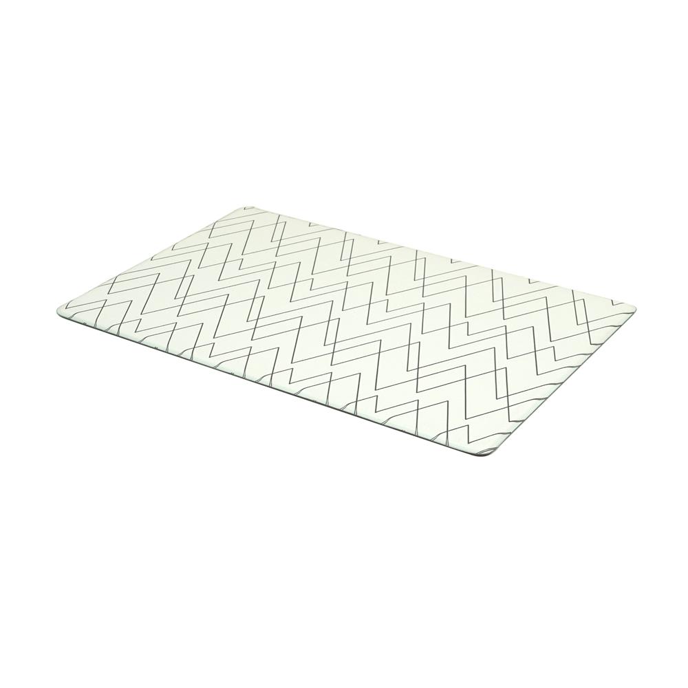 แผ่นอเนกประสงค์ HOME LIVING STYLE ZAG 45X75 ซม. สีขาว
