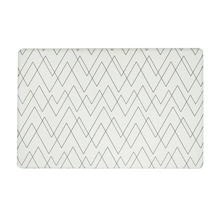 แผ่นอเนกประสงค์ HOME LIVING STYLE ZAG 45X75 ซม. สีขาว_0