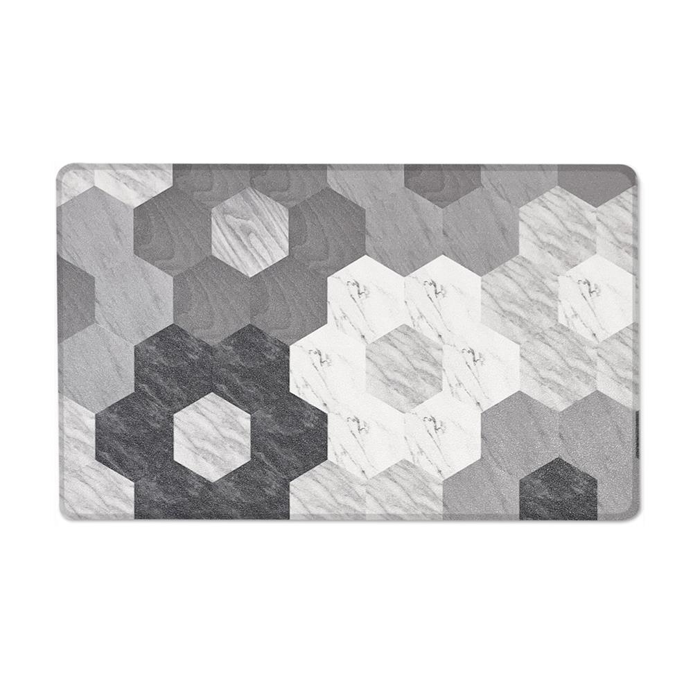 แผ่นอเนกประสงค์ HOME LIVING STYLE HEXO 45X75 ซม. สีเทา_1