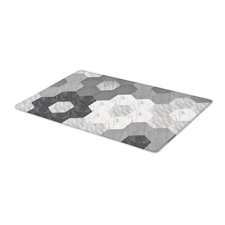 แผ่นอเนกประสงค์ HOME LIVING STYLE HEXO 45X75 ซม. สีเทา_4