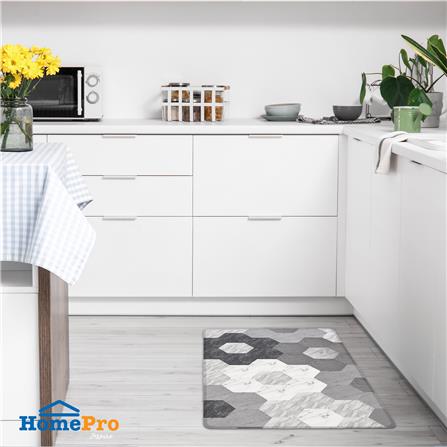 แผ่นอเนกประสงค์ HOME LIVING STYLE HEXO 45X75 ซม. สีเทา_5