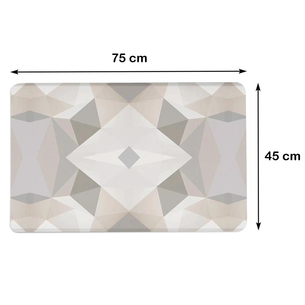 แผ่นอเนกประสงค์ HOME LIVING STYLE METRIC 45X75 ซม. สีเบจ