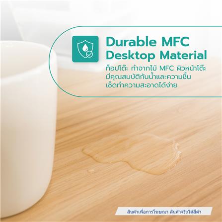 โต๊ะปรับระดับไฟฟ้า BEWELL L-SHAPED 180 ซม. สีดำ_3