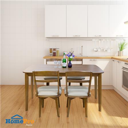 ชุดโต๊ะอาหาร 4 ที่นั่ง FURDINI KARAKED สีวอลนัท_3