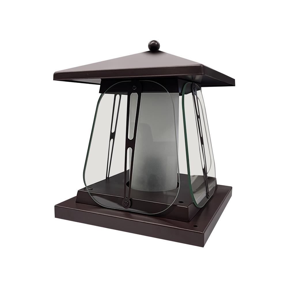 ไฟหัวเสา L&E 36-01732 สีน้ำตาล