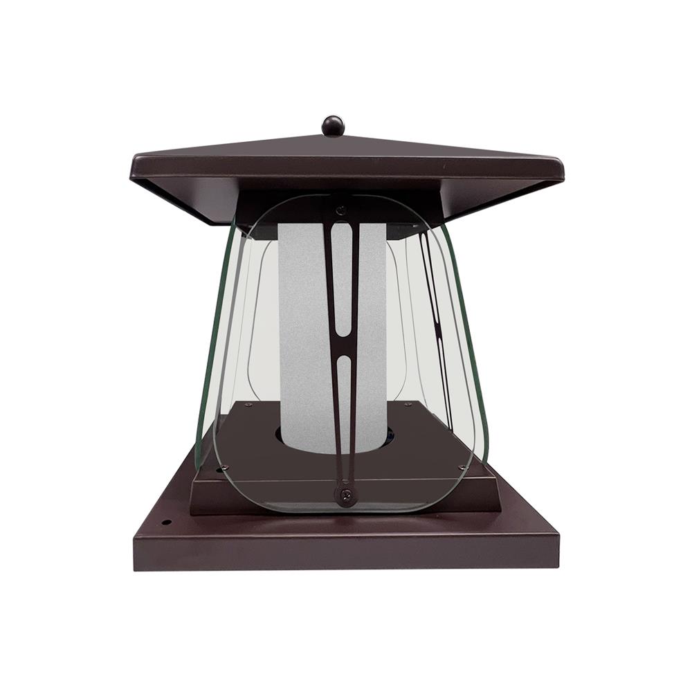 ไฟหัวเสา L&E 36-01732 สีน้ำตาล