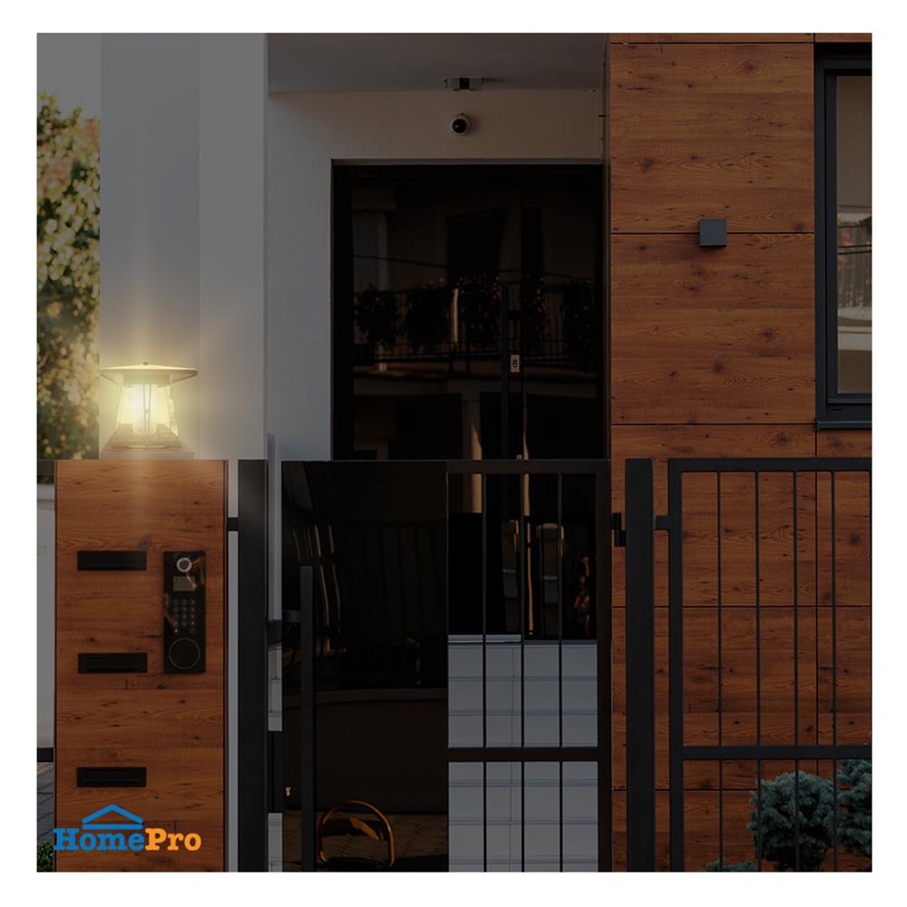 ไฟหัวเสา L&E 36-01732 สีน้ำตาล