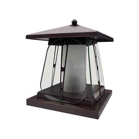 ไฟหัวเสา L&E 36-01732 สีน้ำตาล