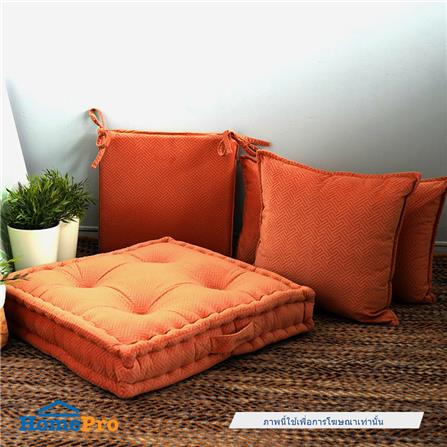 หมอนอิง HOME LIVING STYLE GAFFNEY 18X18 นิ้ว สีส้ม_4