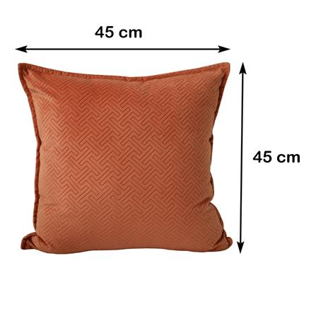 หมอนอิง HOME LIVING STYLE GAFFNEY 18X18 นิ้ว สีส้ม_6