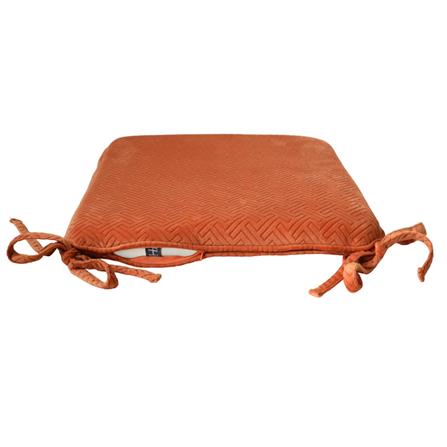 เบาะรองนั่ง HOME LIVING STYLE GAFFNEY 16X16 นิ้ว สีส้ม_3