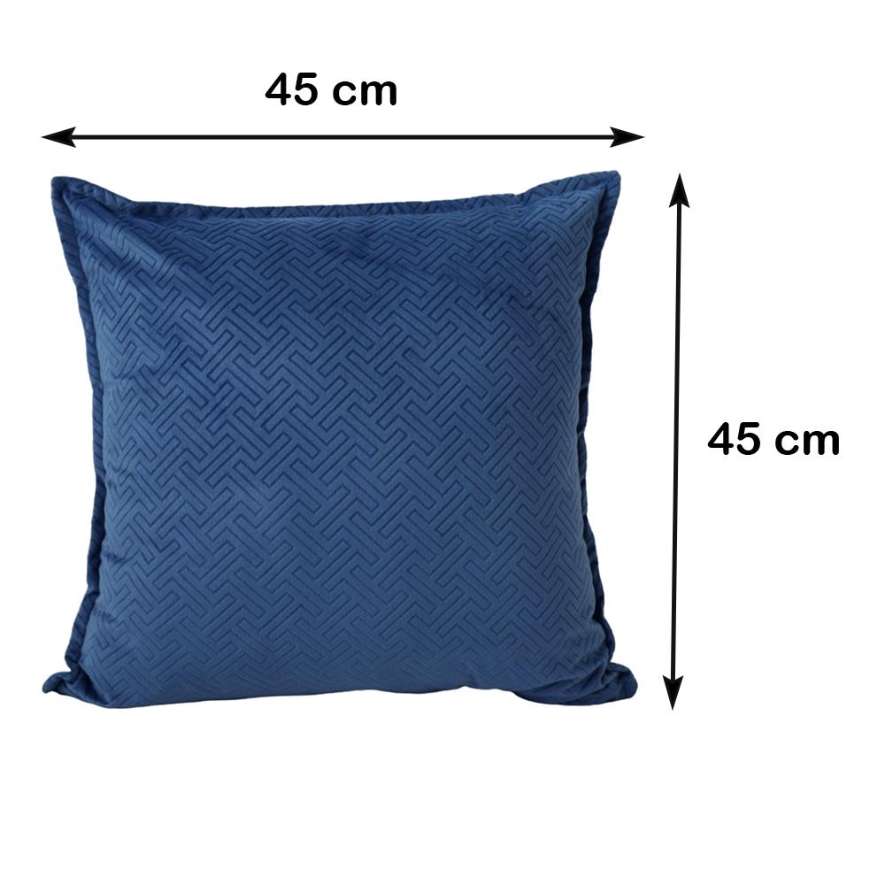 หมอนอิง HOME LIVING STYLE GAFFNEY 18X18 นิ้ว สีน้ำเงิน