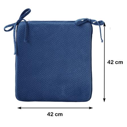 เบาะรองนั่ง HOME LIVING STYLE GAFFNEY 16X16 นิ้ว สีน้ำเงิน_6