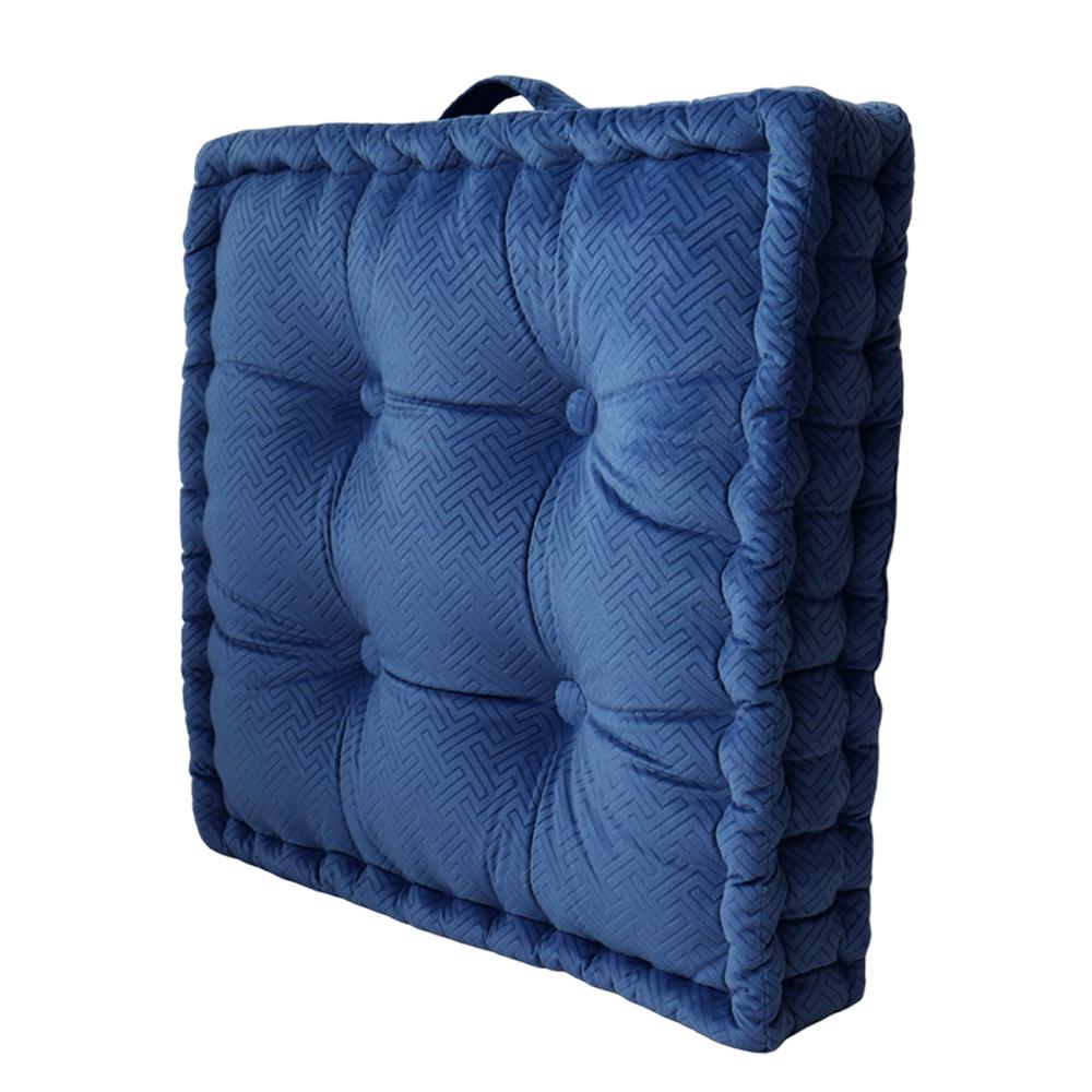 เบาะรองนั่ง HOME LIVING STYLE GAFFNEY 22X22 นิ้ว สีน้ำเงิน