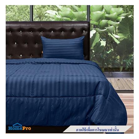 ผ้านวม PICASSO SMILE 70X90 นิ้ว ลายริ้ว สี NAVY BLUE_2