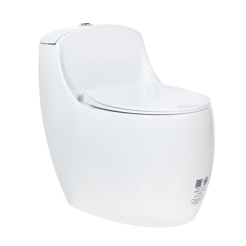 สุขภัณฑ์ 1 ชิ้น MOYA 309 3/4.5 ลิตร สีขาว