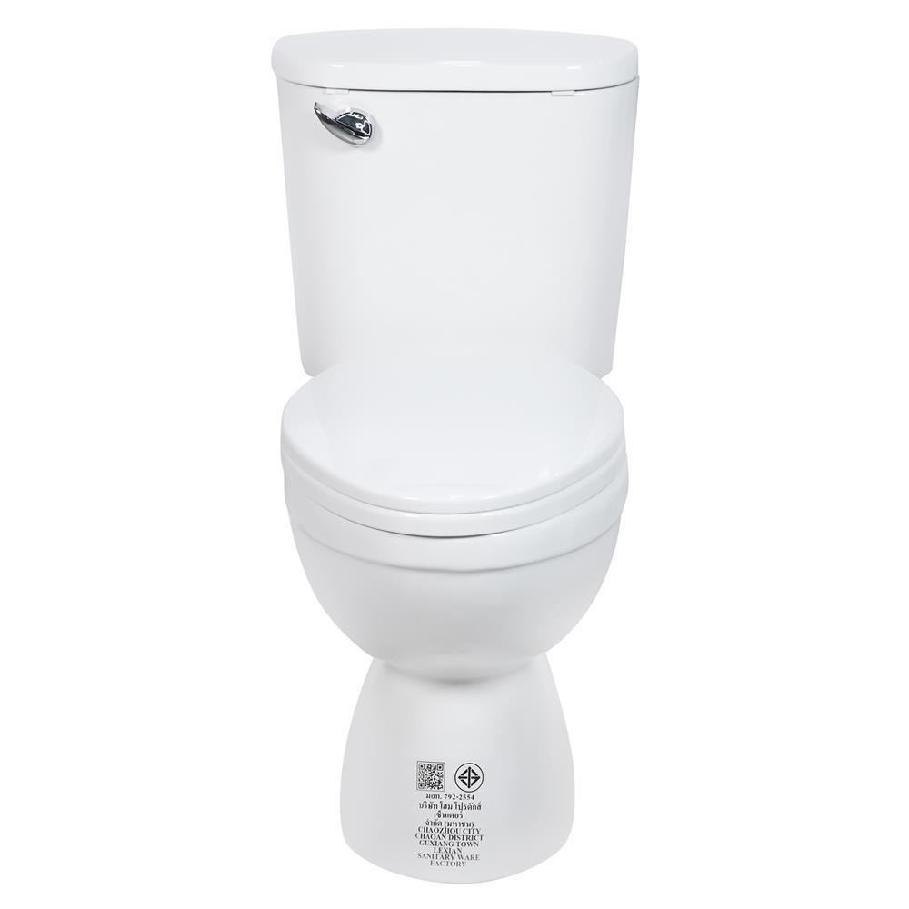 สุขภัณฑ์ 2 ชิ้น MOYA LX-2743C 6 ลิตร สีขาว